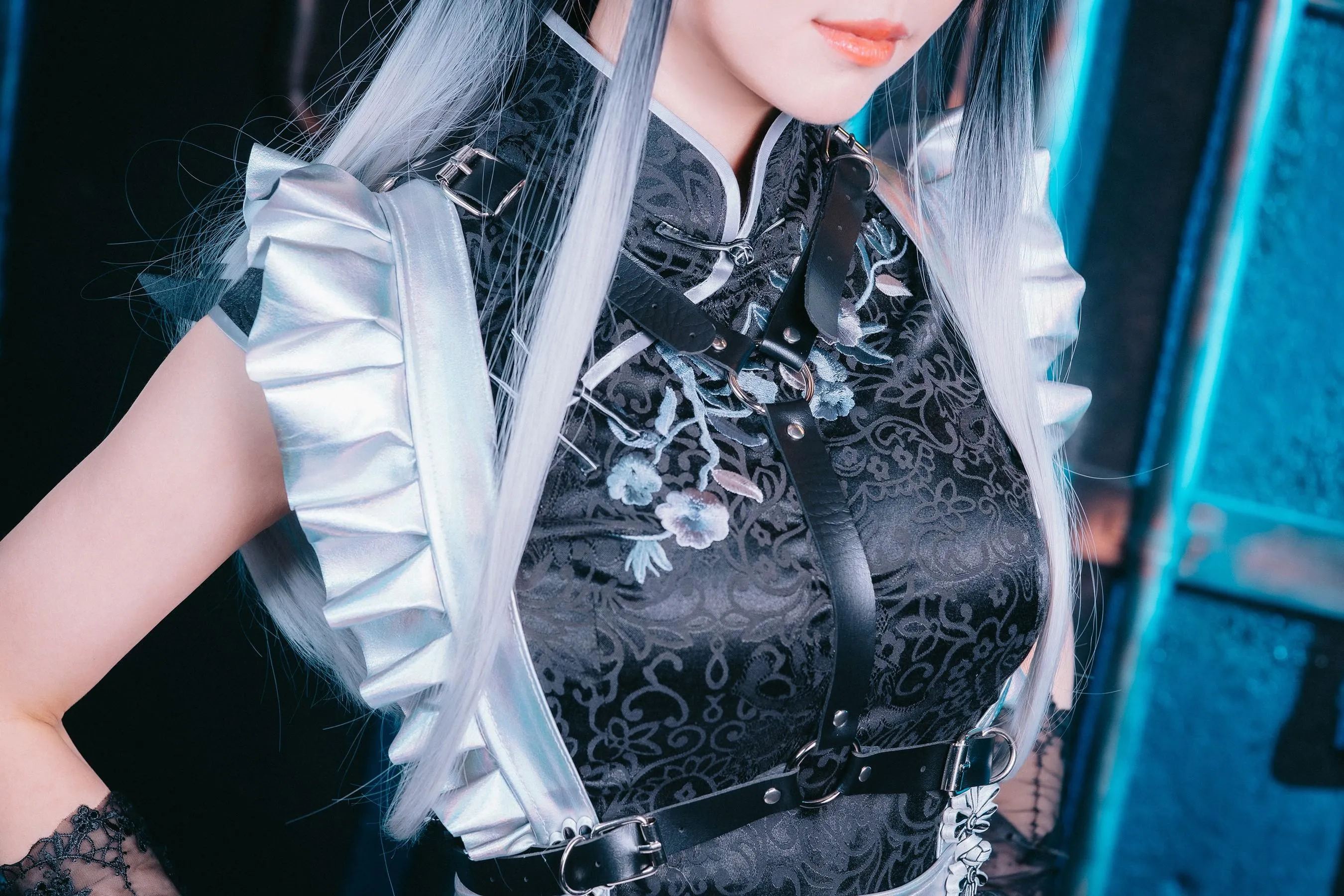 ElyEE子 – NO.117 賽博女僕 Melanite黑榴石 [31P]插图1
